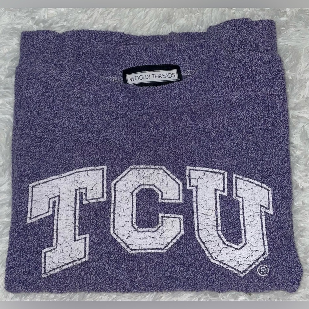 TCU WOOLLY THREADS SWEATSHIRT